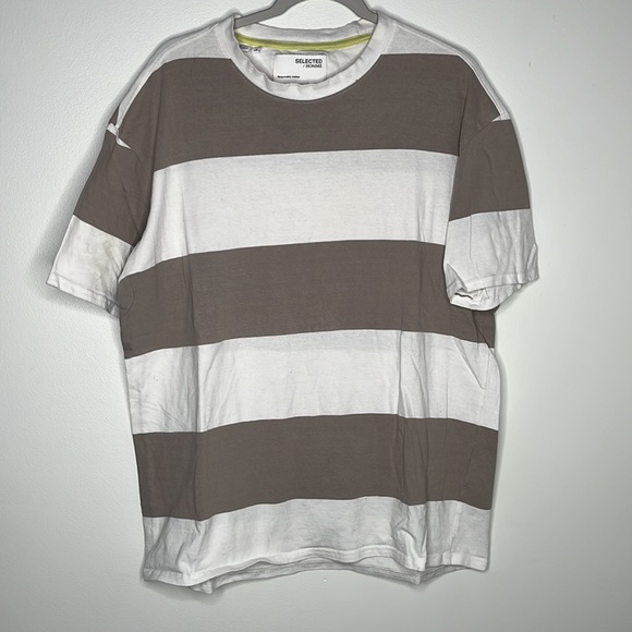 Men’s Striped T-Shirts Size L - Picture 2 of 4